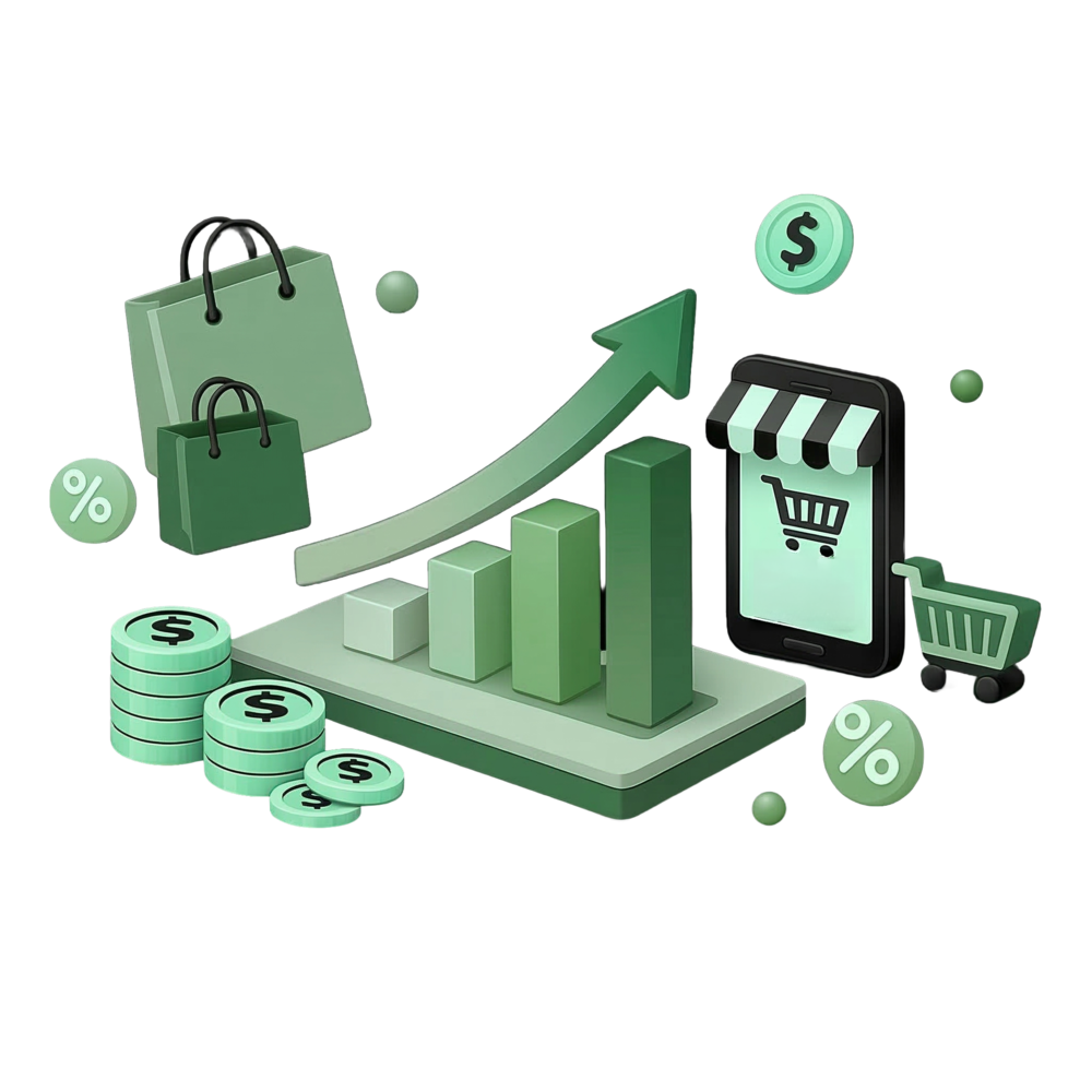 6,3 Billionen $ E-Commerce Market